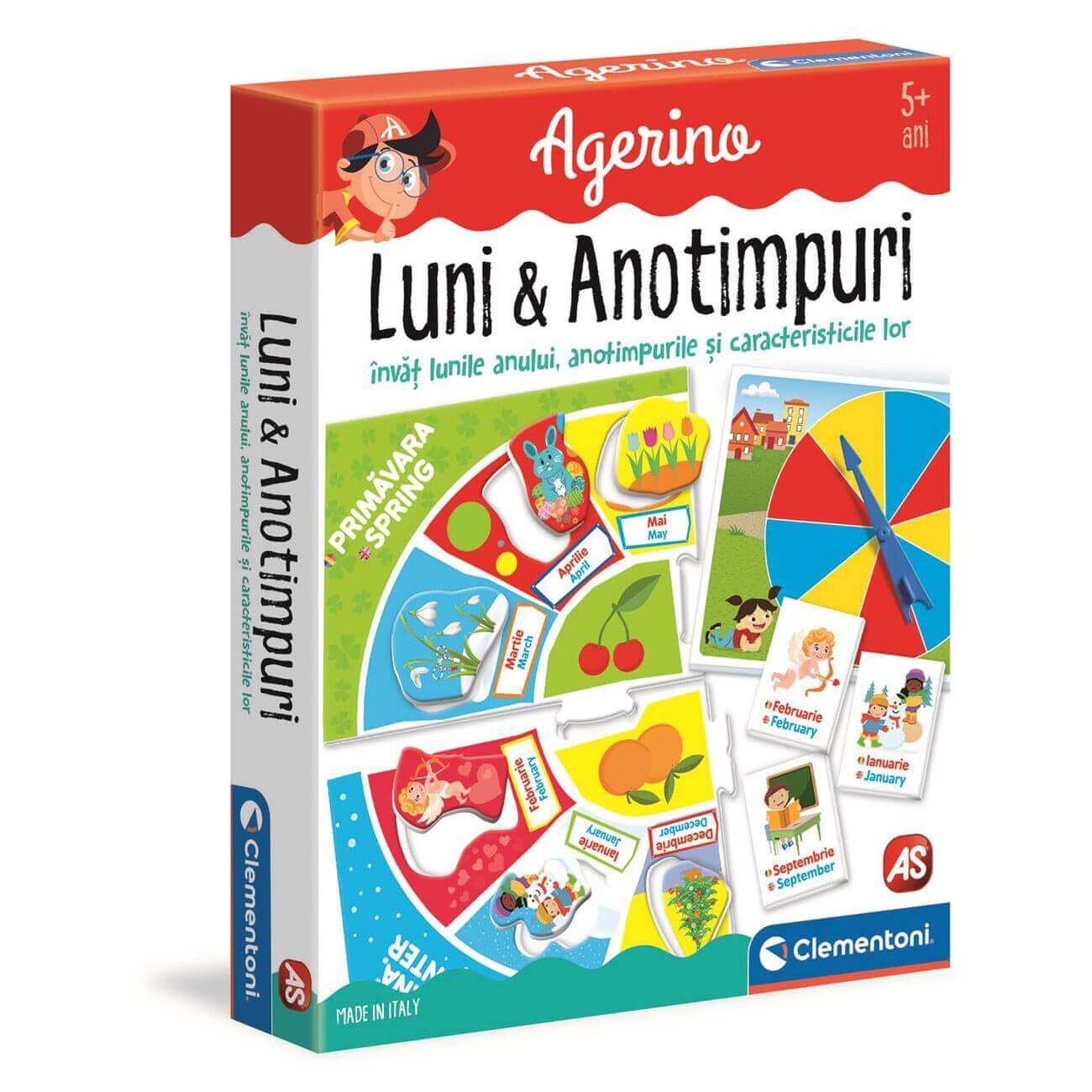 Joc Educativ Agerino Luni & Anotimpuri infant-ro