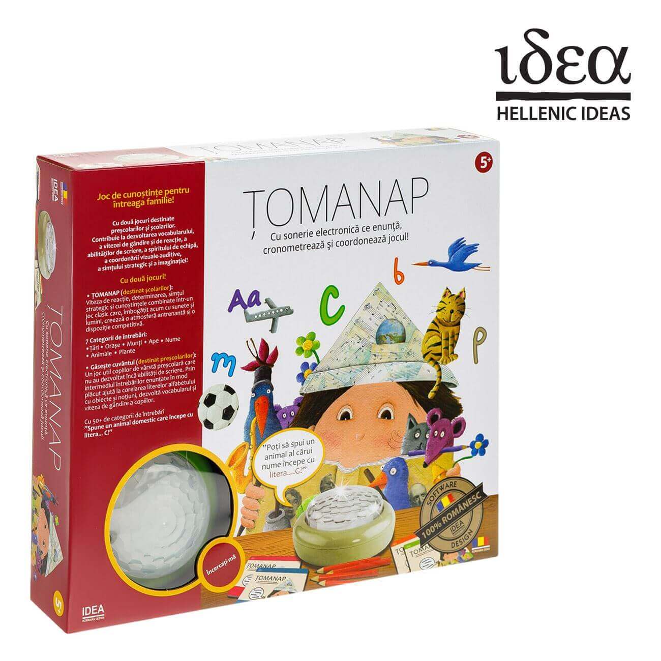 Joc de Familie TOMANAP cu Buton infant-ro