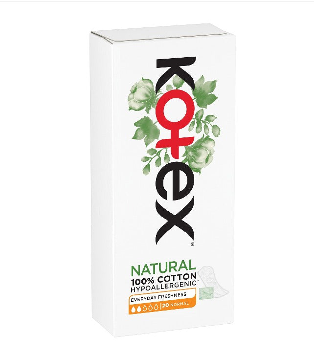 Kotex Absorbante zilnice Natural Normal infant-ro