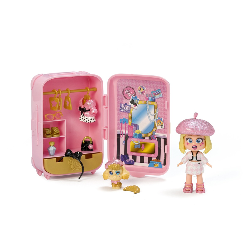 MAGIC BOX - KOOKYLOOS, set de joaca, cu papusa, Dulap si Accesorii, diverse modele infant-ro