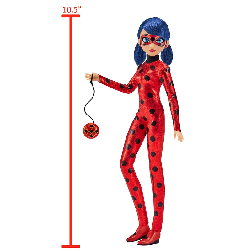 MIRACULOUS BUBURUZA, papusa, Ladybug din film infant-ro