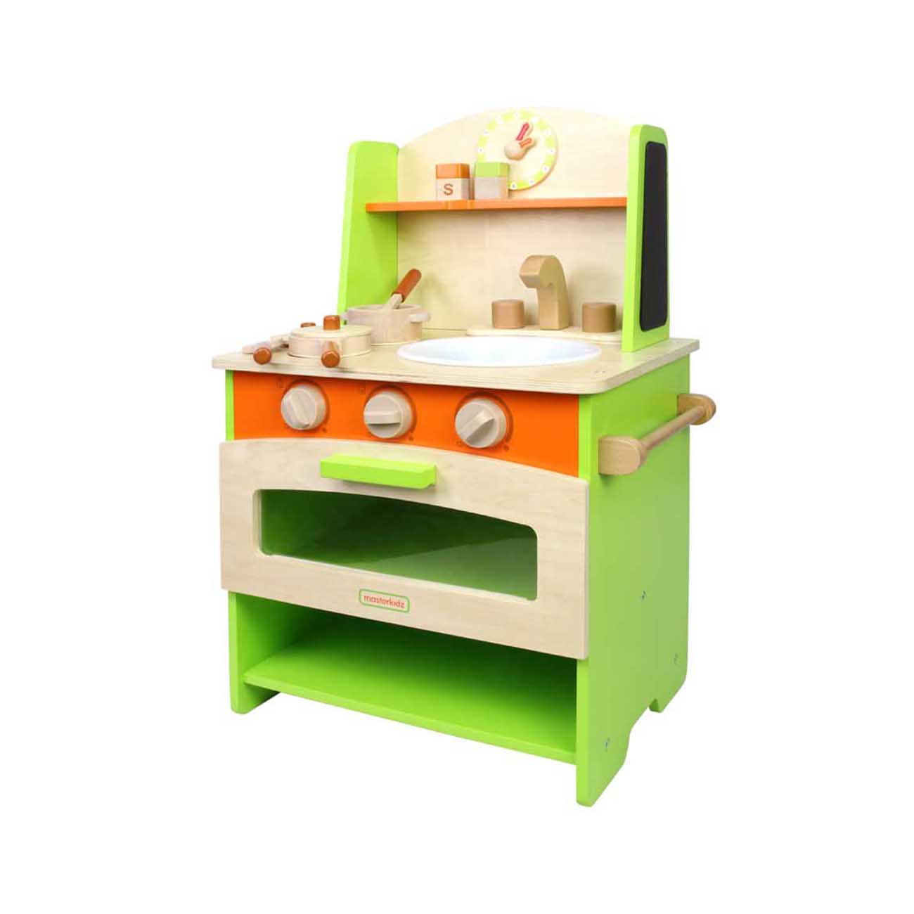 Bucatarie de jucarie mare, din lemn, +3 ani, Masterkidz