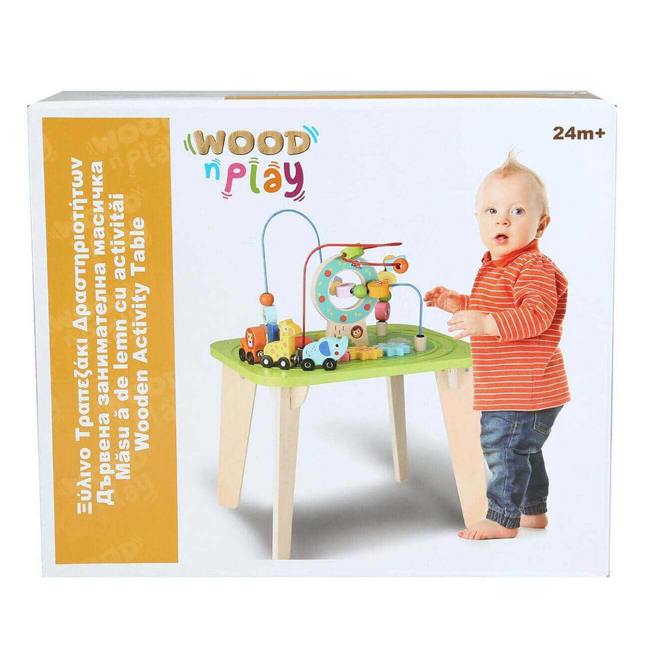 Masa din Lemn cu Activitati Educative infant-ro