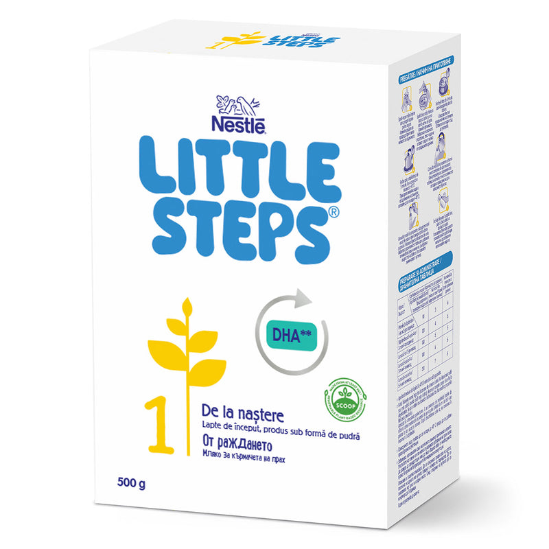 NESTLE NAN Little Steps 1, formula speciala lapte praf, de la nastere, g infant-ro