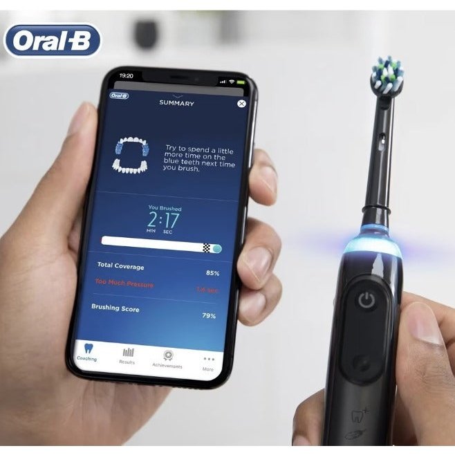 ORAL-B Genius X, periuta de dinti electrica, 6 programe, Negru, 1 buc infant-ro