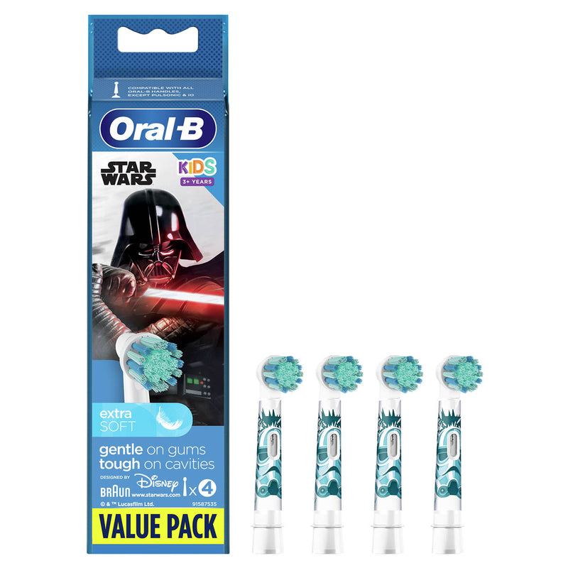 ORAL-B Star Wars, rezerva periuta electrica, 4 buc infant-ro