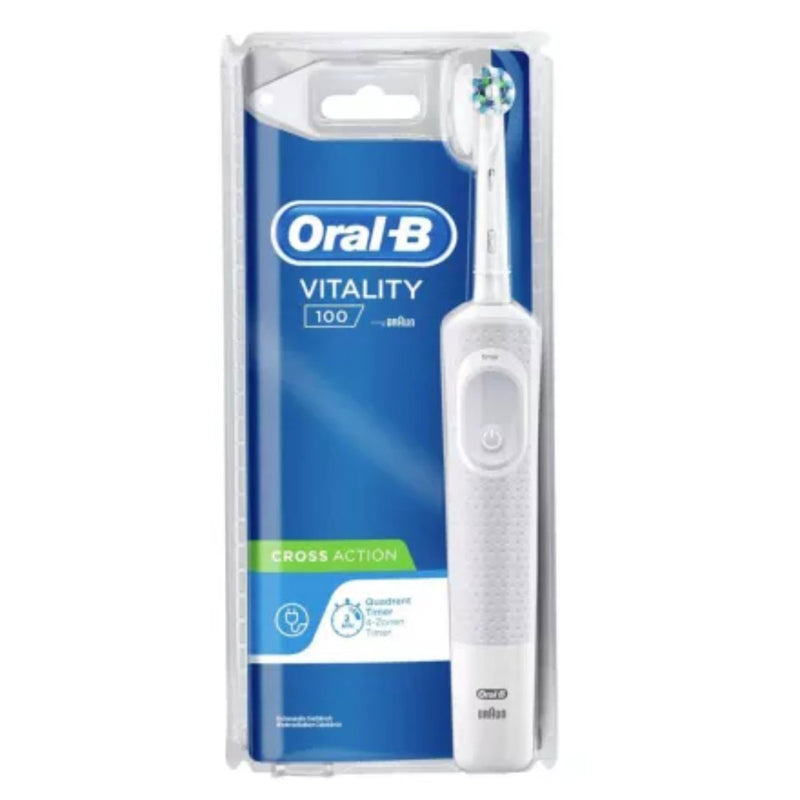 ORAL-B Vitality Cross Action White D100.413.1, periuta de dinti electrica infant-ro