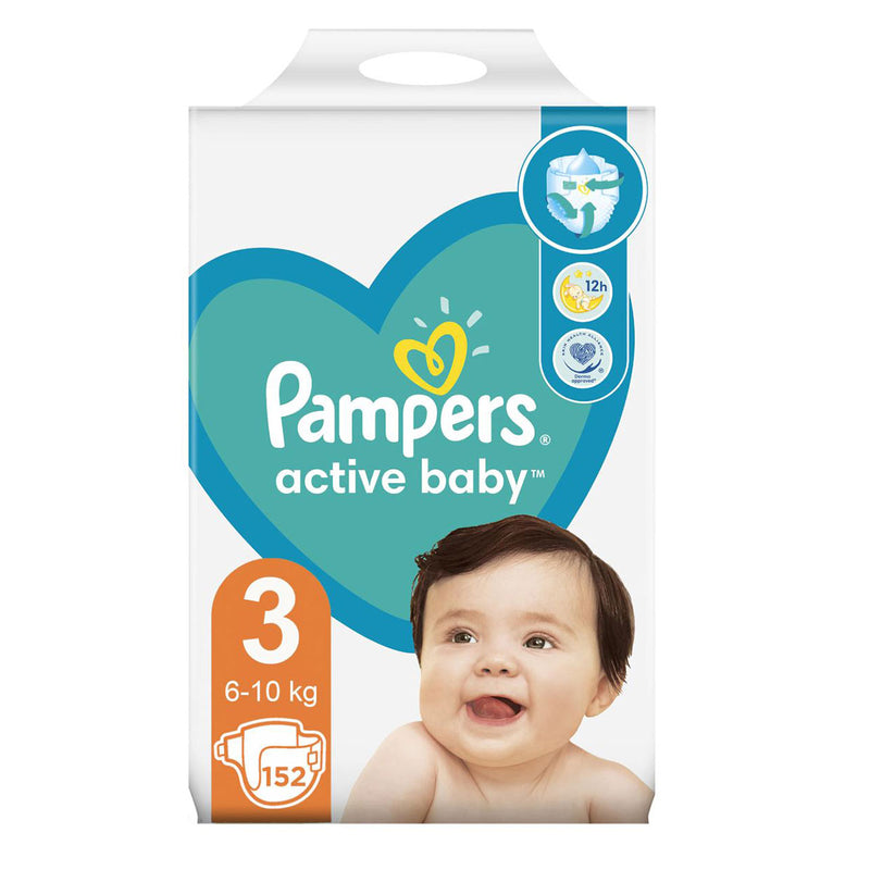 PAMPERS Active Baby Junior, scutece, 6-10 kg, Marime Nr.3 infant-ro