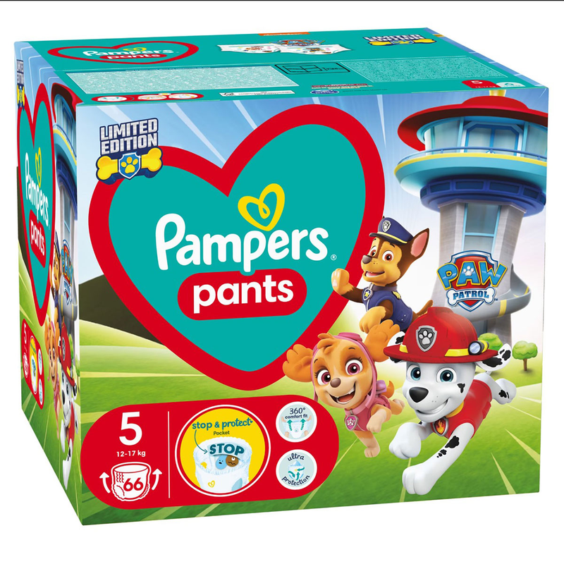 PAMPERS Active Baby Pants,Warner Bros, 66 buc, Marime Nr.5 infant-ro