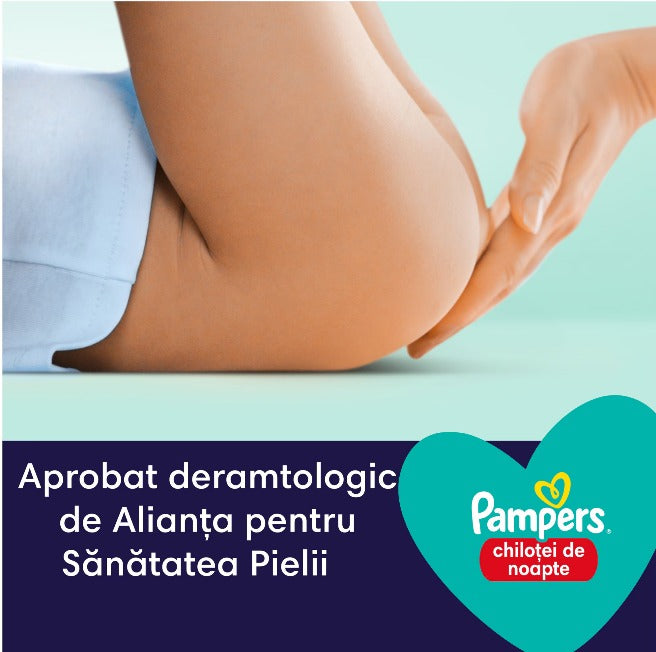 PAMPERS Pants Night, scutece chilotel, 9-15 kg, Marime Nr.4 infant-ro