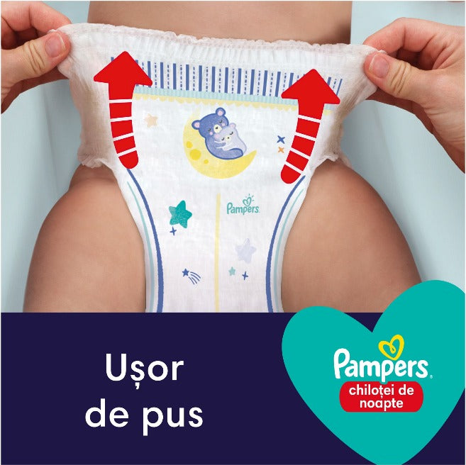 PAMPERS Pants Night, scutece chilotel, 9-15 kg, Marime Nr.4 infant-ro