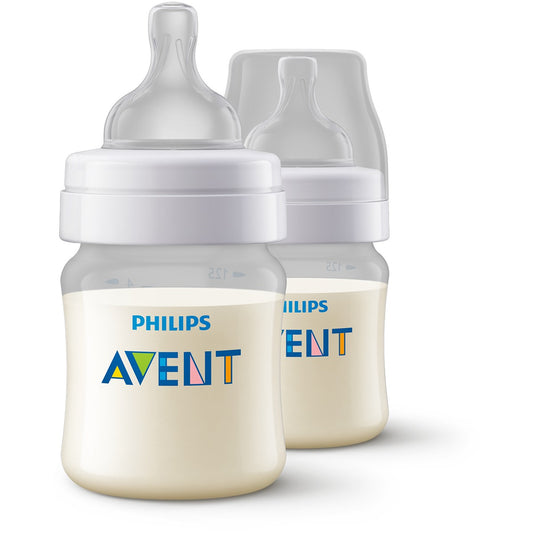 PHILIPS Avent, biberon anti-colici, 0 luni+, 2x125 ml infant-ro
