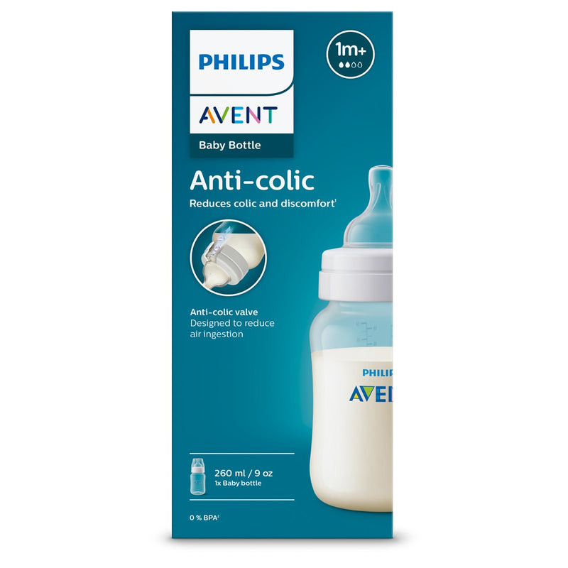 PHILIPS Avent, biberon anti-colici, 1 luni+, 260 ml infant-ro