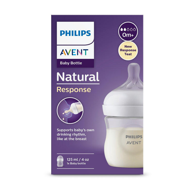 PHILIPS Avent, biberon, natural response, 0 luni+, 125 ml infant-ro