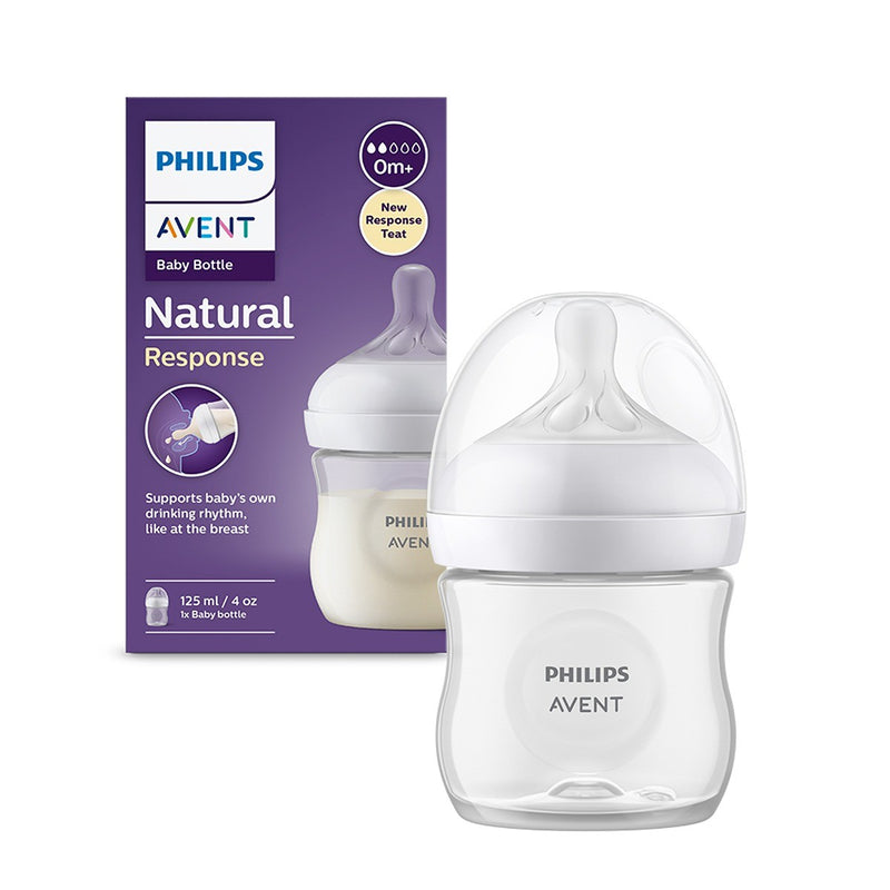 PHILIPS Avent, biberon, natural response, 0 luni+, 125 ml infant-ro