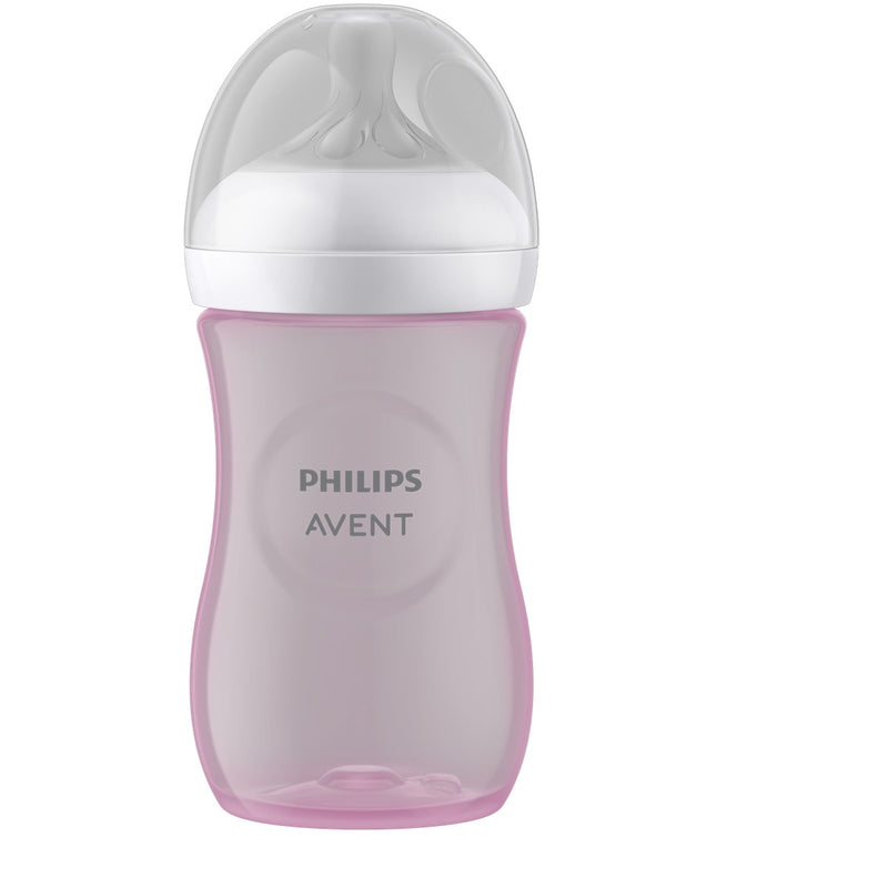 PHILIPS Avent, biberon, natural response, 1 luna+, 260 ml , Incolor/Roz/Albastru infant-ro