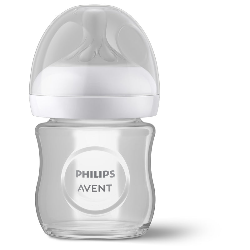 PHILIPS Avent, biberon, natural response, sticla, 1 luna+, 120 ml infant-ro