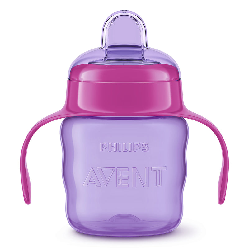 PHILIPS Avent, cana, cu tetina de formare, 6 luni+, roz, 200 ml infant-ro