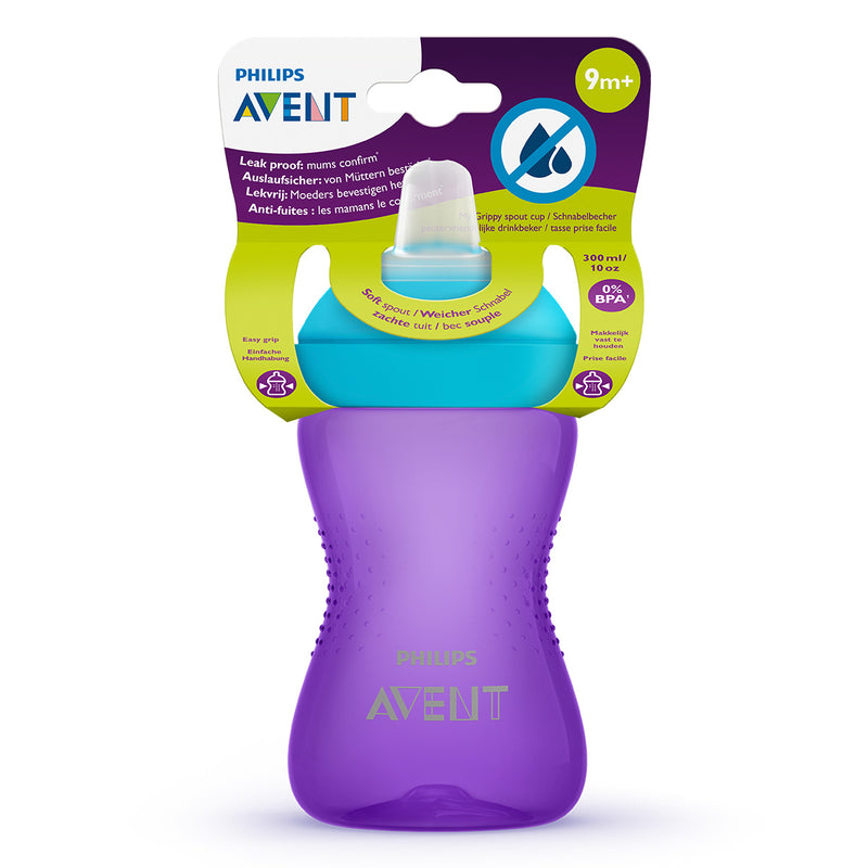 PHILIPS Avent, cana, cu tetina moale rezistenta la muscaturi, 9 luni +, 300 ml, diverse modele infant-ro