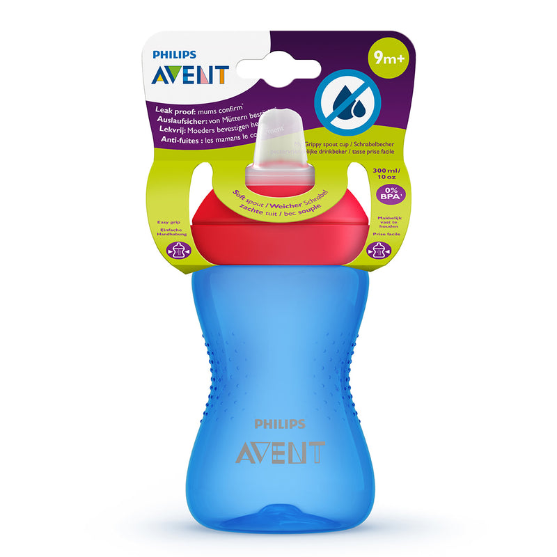 PHILIPS Avent, cana, cu tetina moale rezistenta la muscaturi, 9 luni +, 300 ml, diverse modele infant-ro