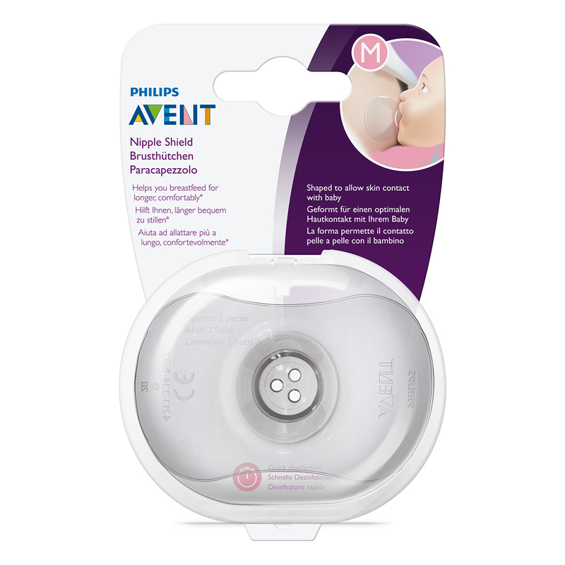 PHILIPS Avent, protector mamelon, M, 2 buc infant-ro