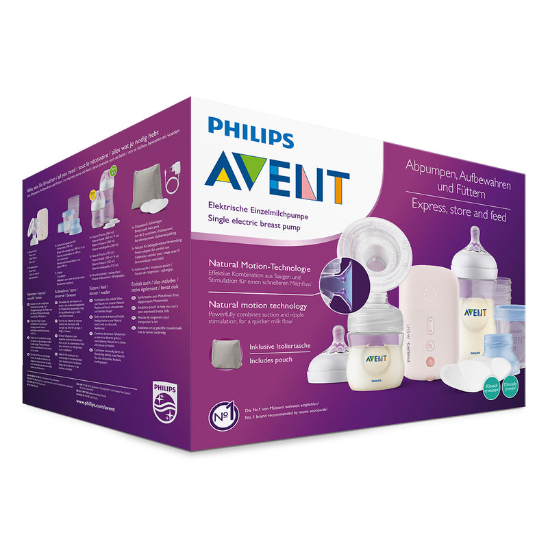 PHILIPS Avent, set pompa de san electrica + accesorii infant-ro