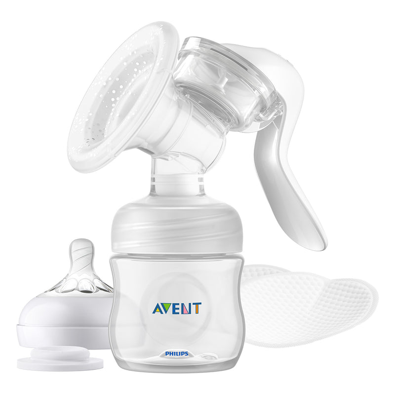 PHILIPS Avent, set pompa de san manuala si biberon hranire infant-ro