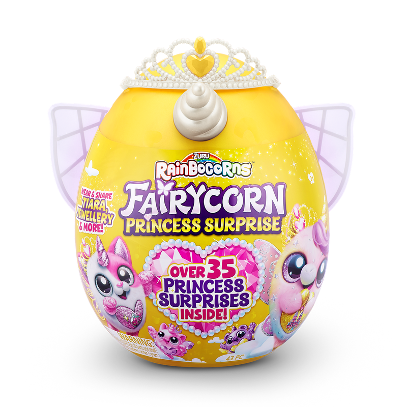 RAINBOCORNS Surpriza, jucarie de plus, Unicornul Curcubeu Fairycorn Cu Aripi infant-ro