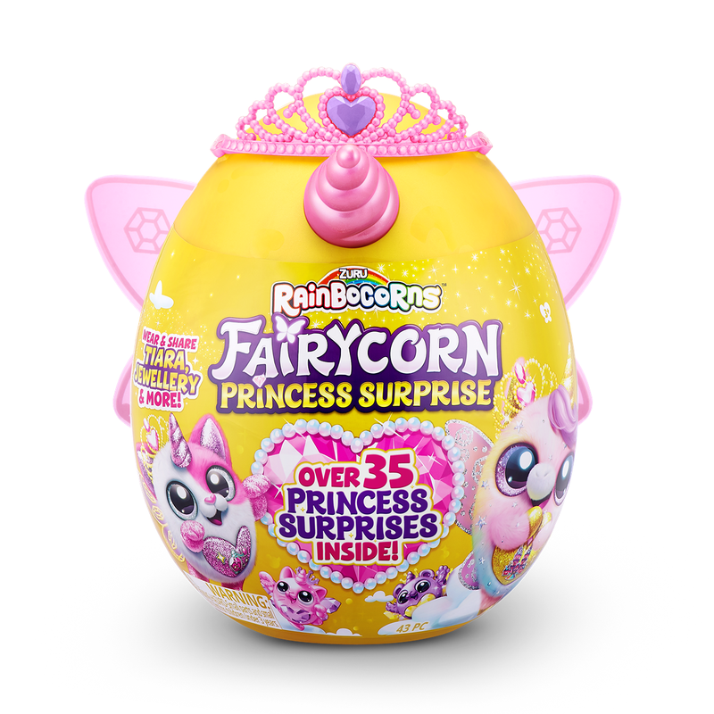 RAINBOCORNS Surpriza, jucarie de plus, Unicornul Curcubeu Fairycorn Cu Aripi infant-ro