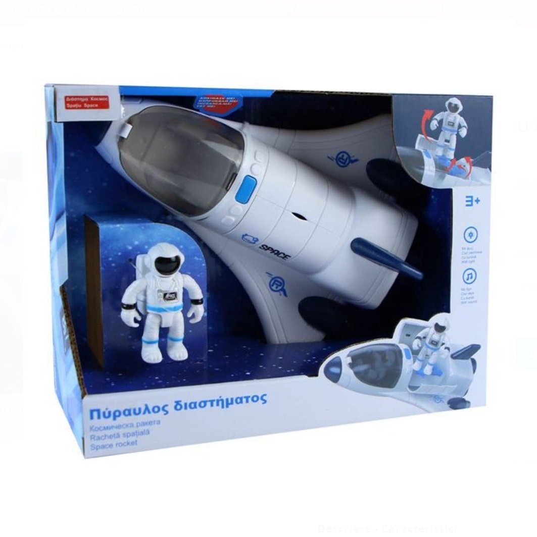 Racheta Spatiala cu Astronaut Sunet & Lumini infant-ro