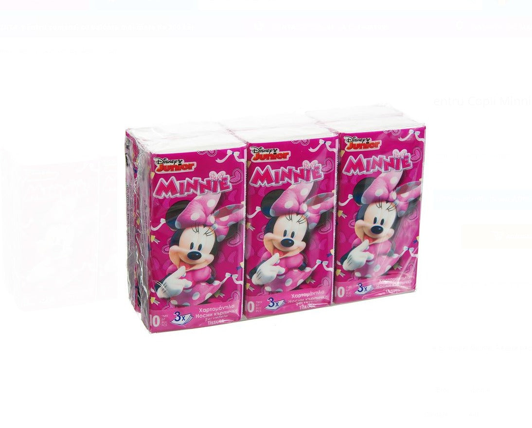 Servetele Nazale pentru Copii 3 Straturi | MINNIE MOUSE