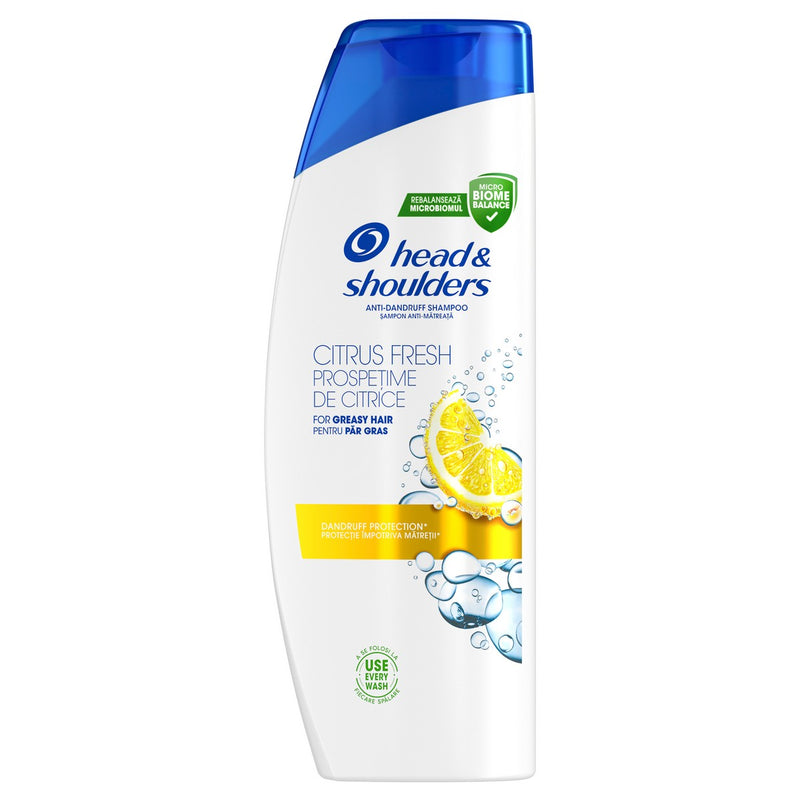 Sampon anti-matreata Head & Shoulders Citrus Fresh pentru par gras infant-ro