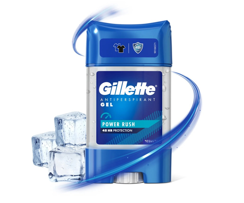 Deodorant antiperspirant stick Gillette Power Rush, 75 ml 