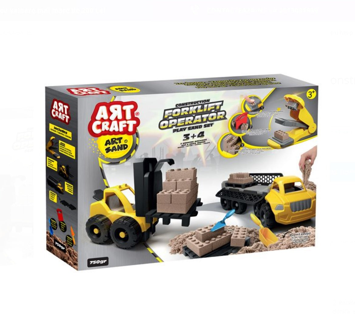 Set Nisip Kinetic | Diverse constructii