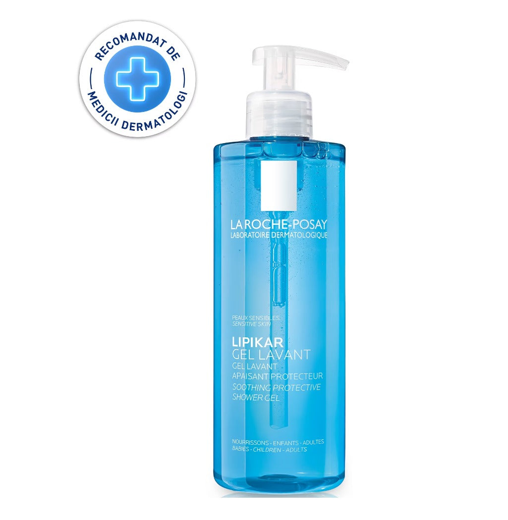 La Roche-Posay | Gel de Curatare Calmant pentru Pielea Sensibila sau Uscata Lipikar