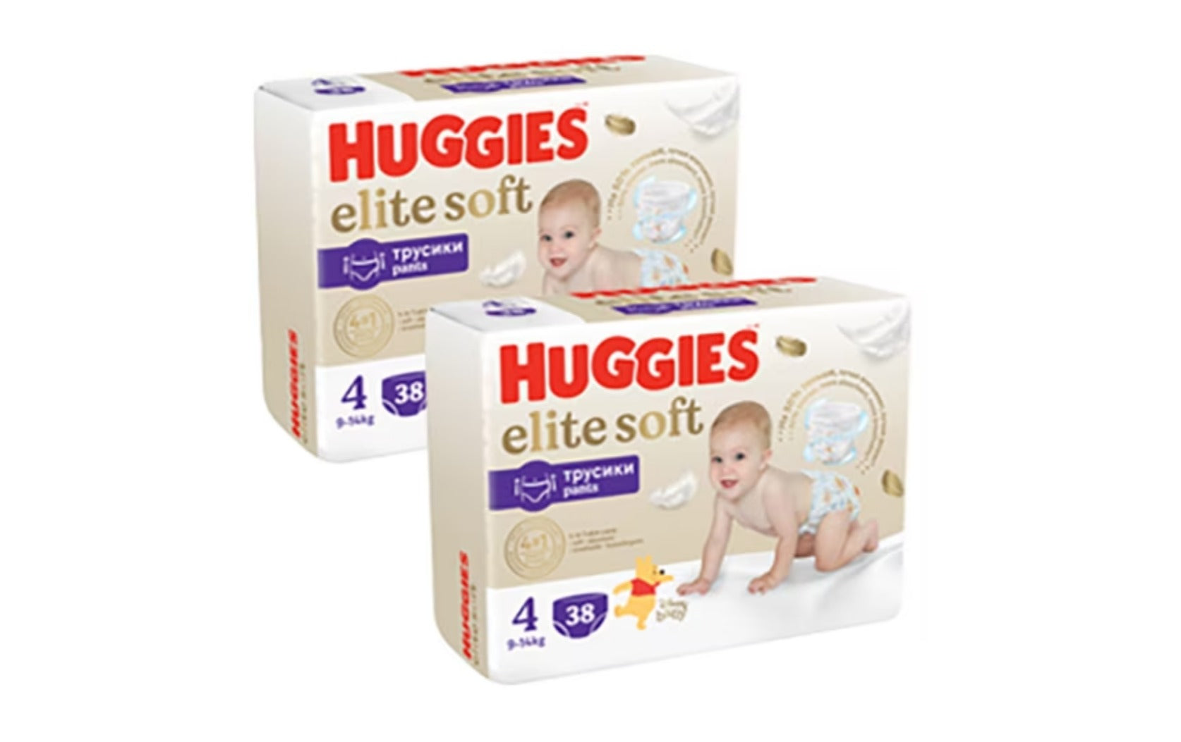 Scutece Chilotel HUGGIES Elite Soft Pants, Marimea 4 infant-ro