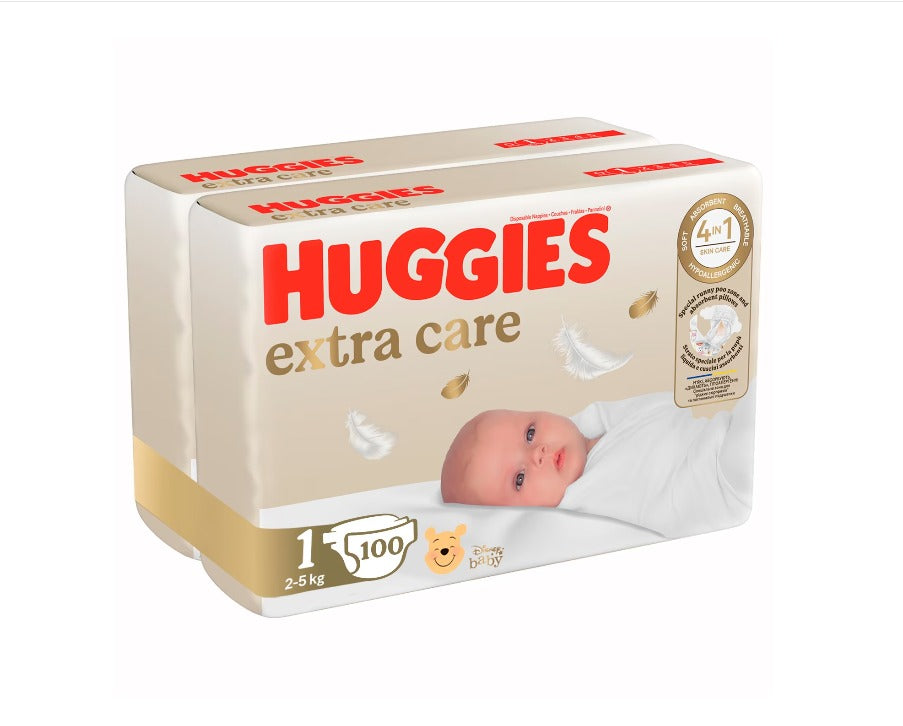 Scutece Huggies Extra Care, Marimea Nr.1 infant-ro