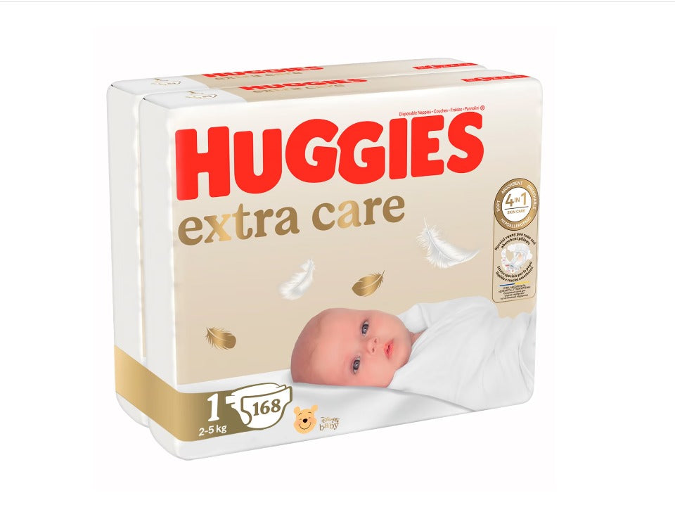 Scutece Huggies Extra Care, Marimea Nr.1 infant-ro