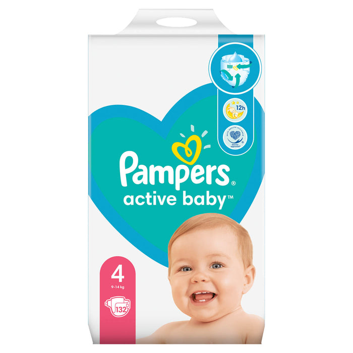 Scutece PAMPERS Active Baby, 9-14 kg, Marime Nr.4 infant-ro