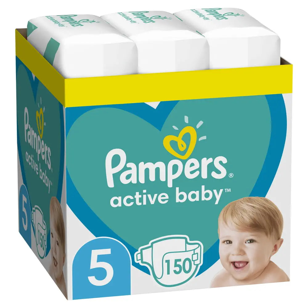 Scutece Pampers Active Baby Mega Box, Marimea 5, 11 -16 kg infant-ro