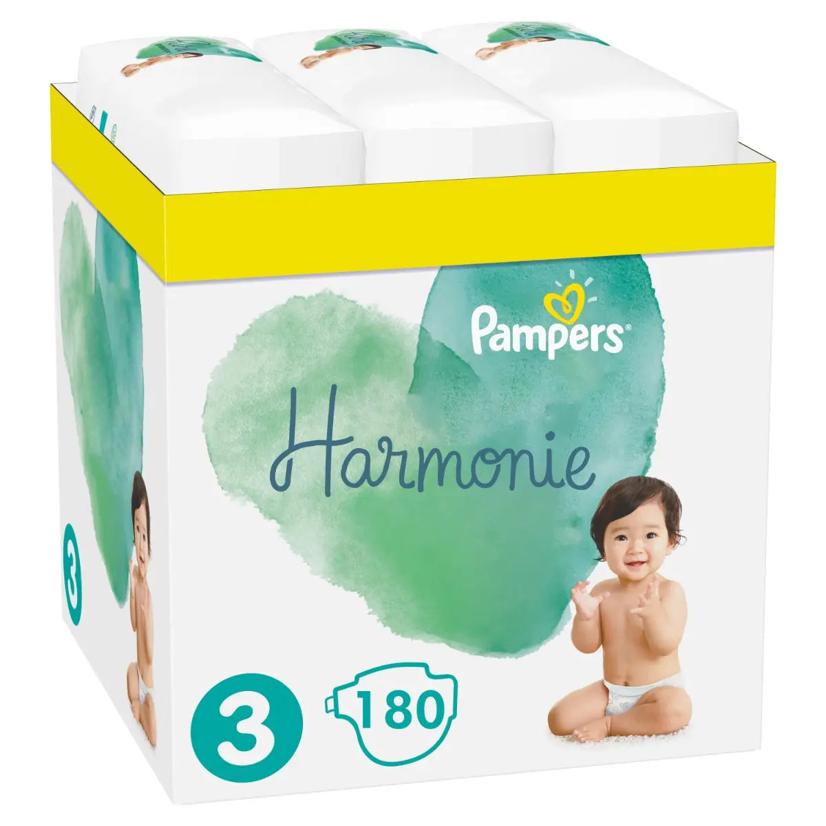 Scutece Pampers Harmonie Pants, 6-10 kg, Marimea Nr.3 infant-ro