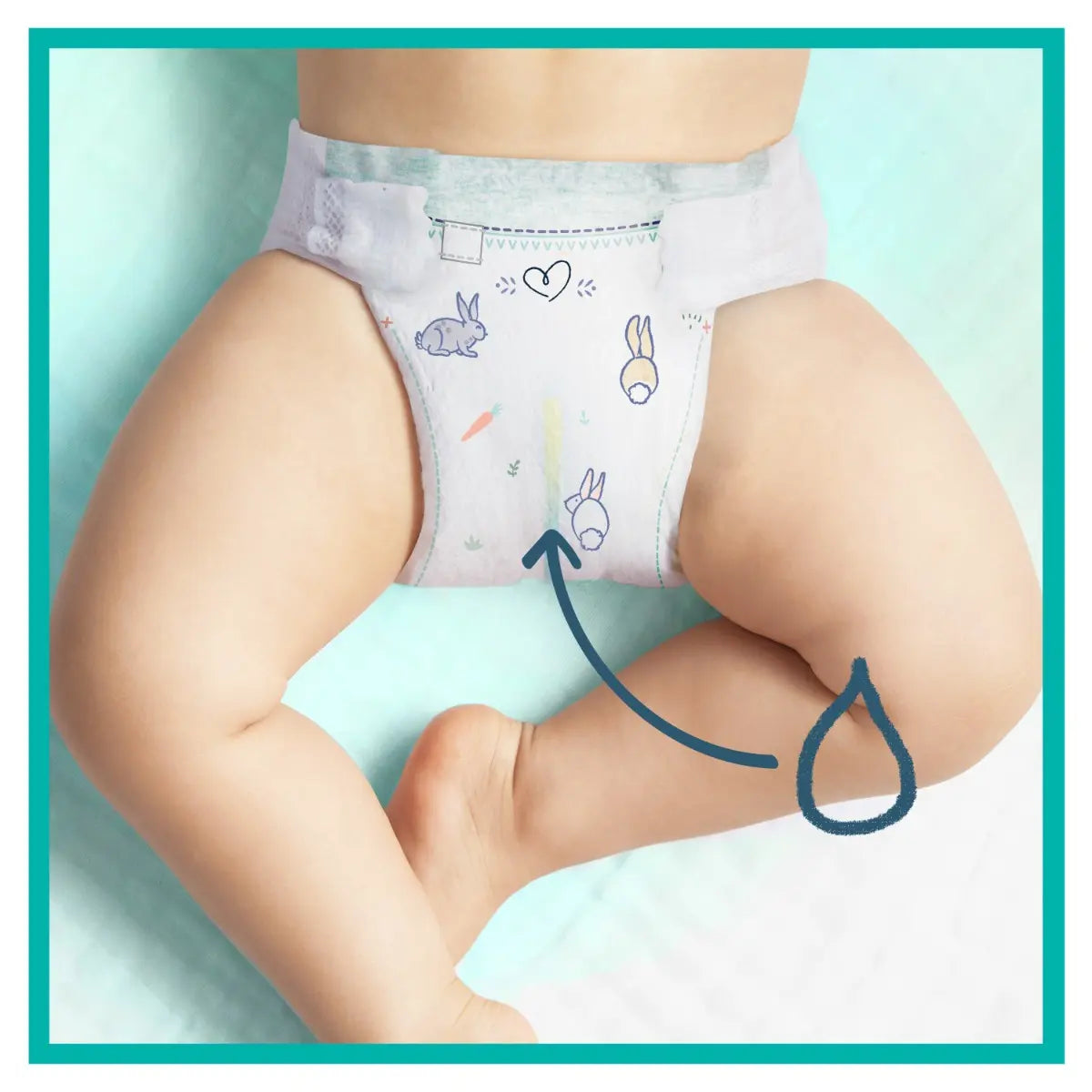 Scutece Pampers Harmonie Pants, 6-10 kg, Marimea Nr.3 infant-ro