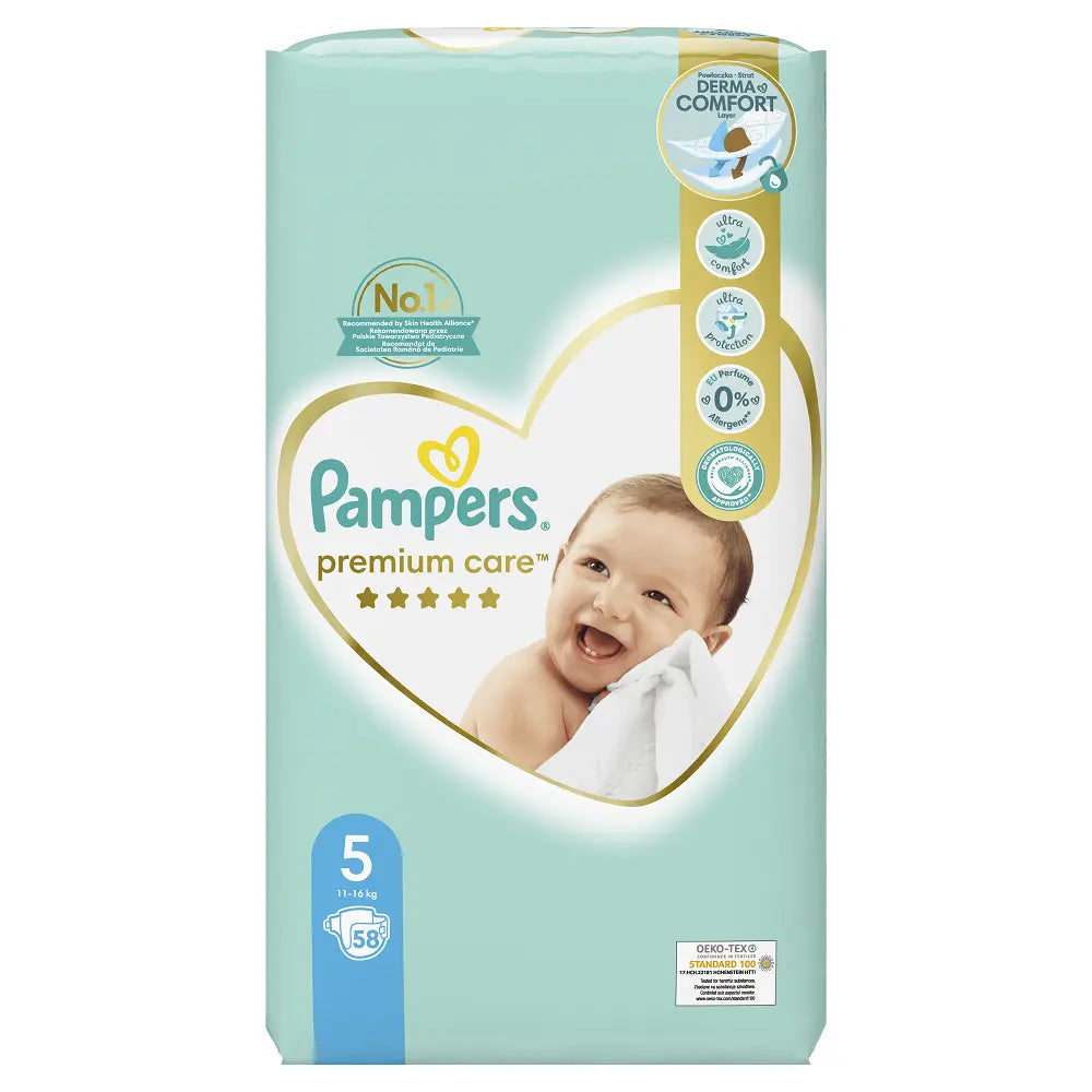 Scutece Pampers Premium Care, 11-16 kg, Marimea Nr.5 infant-ro