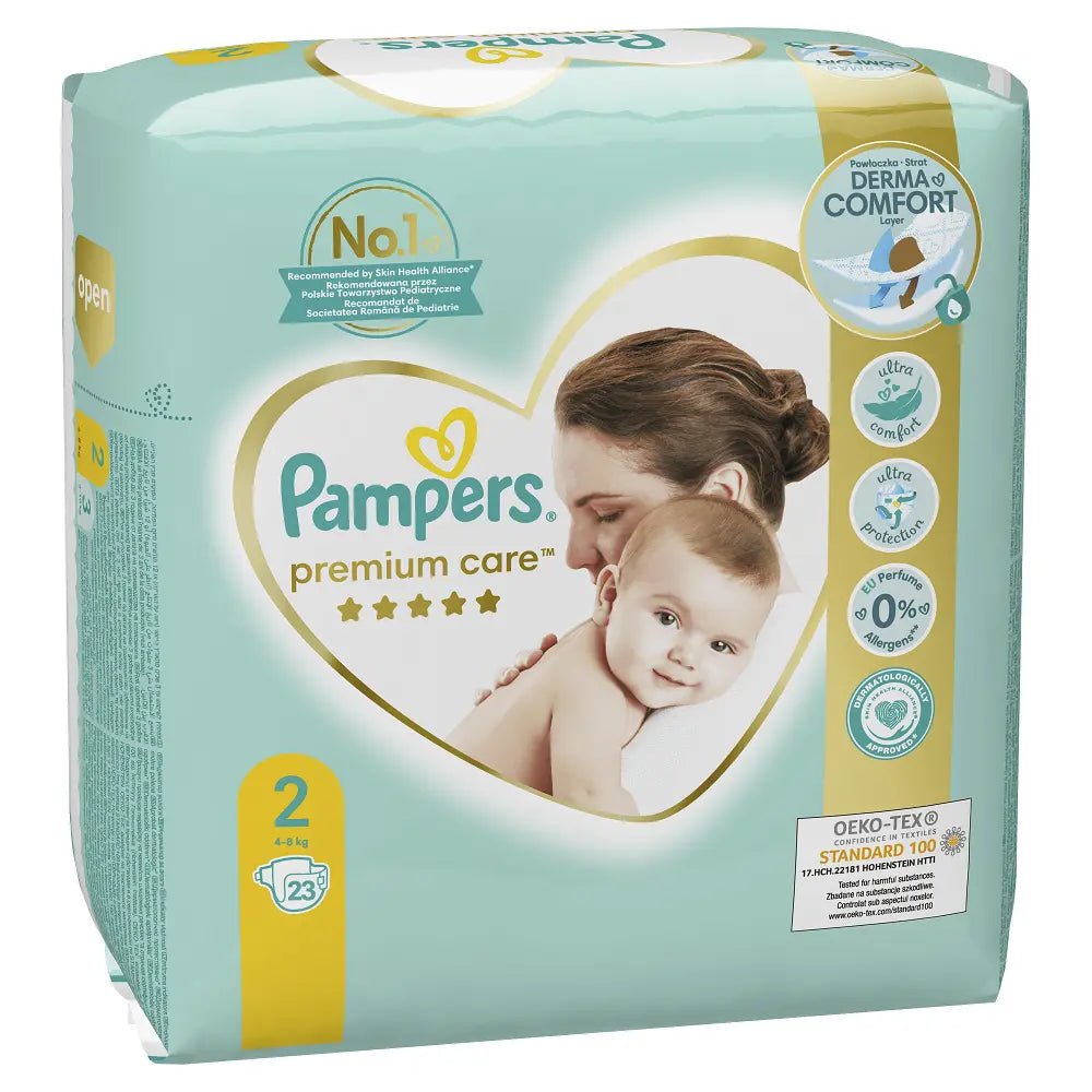 Scutece Pampers Premium Care, 4-8 kg, Marimea Nr.2 infant-ro