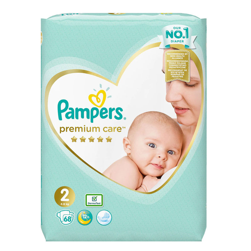 Scutece Pampers Premium Care, 4-8 kg, Marimea Nr.2 infant-ro