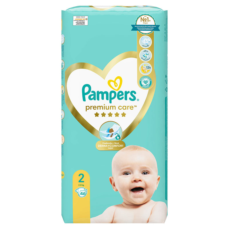 Scutece Pampers Premium Care, 4-8 kg, Marimea Nr.2 infant-ro