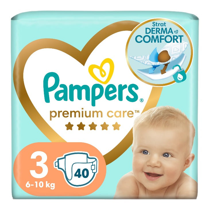 Scutece Pampers Premium Care, 6-10 kg, Marime Nr.3 infant-ro