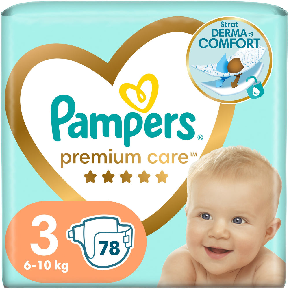 Scutece Pampers Premium Care, 6-10 kg, Marime Nr.3 infant-ro
