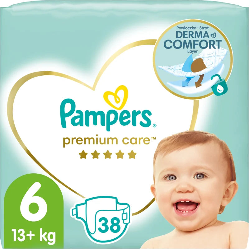 Scutece Pampers Premium Care Value Pack Marimea 6, 13+ kg infant-ro