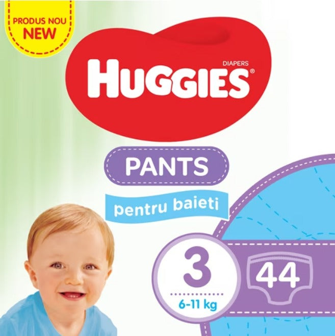 Scutece-chilotel Huggies Jumbo pack Boy, Marimea Nr.6 infant-ro